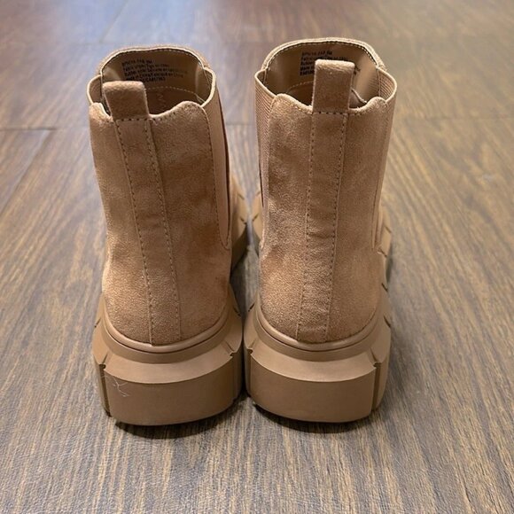 BP Platform Chelsea Boots Lug Sole Chunky Ankle Booties - Picture 3 of 8